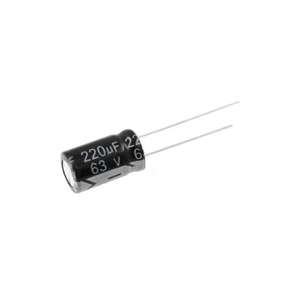 220uF 63V Elektrolitik Kondansatör