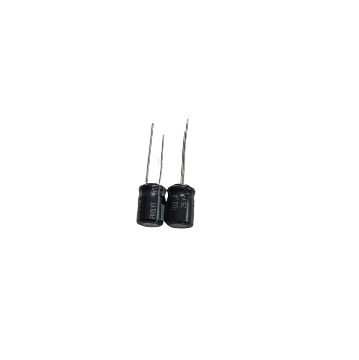 25V 100uF Elektrolit Kondansatör 25V 100uF Elektrolit Kondansatör